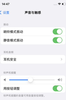 大宁苹果锁屏维修分享iPhone锁屏时声音忽大忽小调整方法