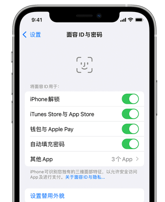 大宁苹果手机维修分享升级iOS 16 后 Face ID不可用怎么办 