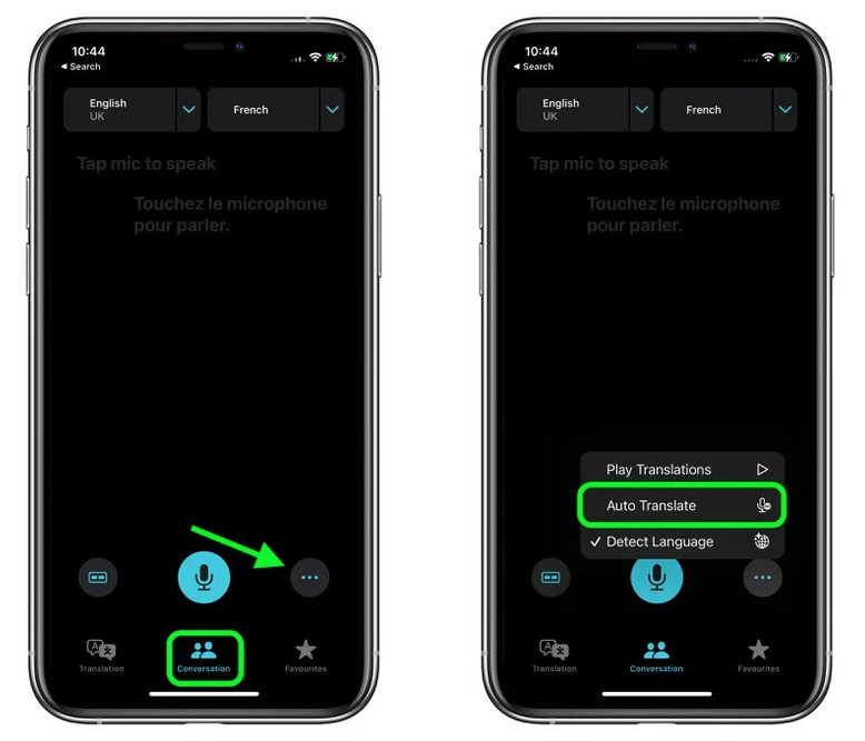 大宁苹果手机维修分享iOS 15 “翻译” App 新改进 