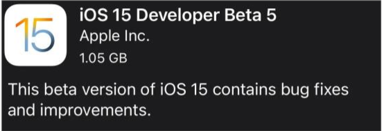 大宁苹果手机维修分享如何升级到iOS15.0 beta5 